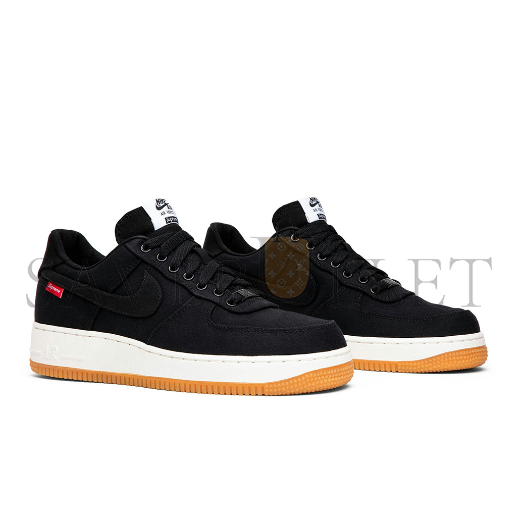 NIKE AIR FORCE 1 LOW SUPREME BLACK 573488-090